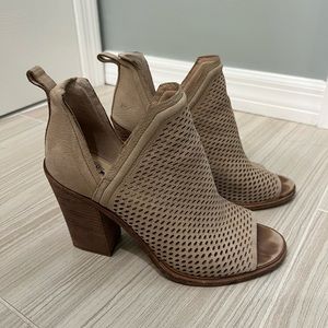 Vince Camuto Peep Toe Booties
